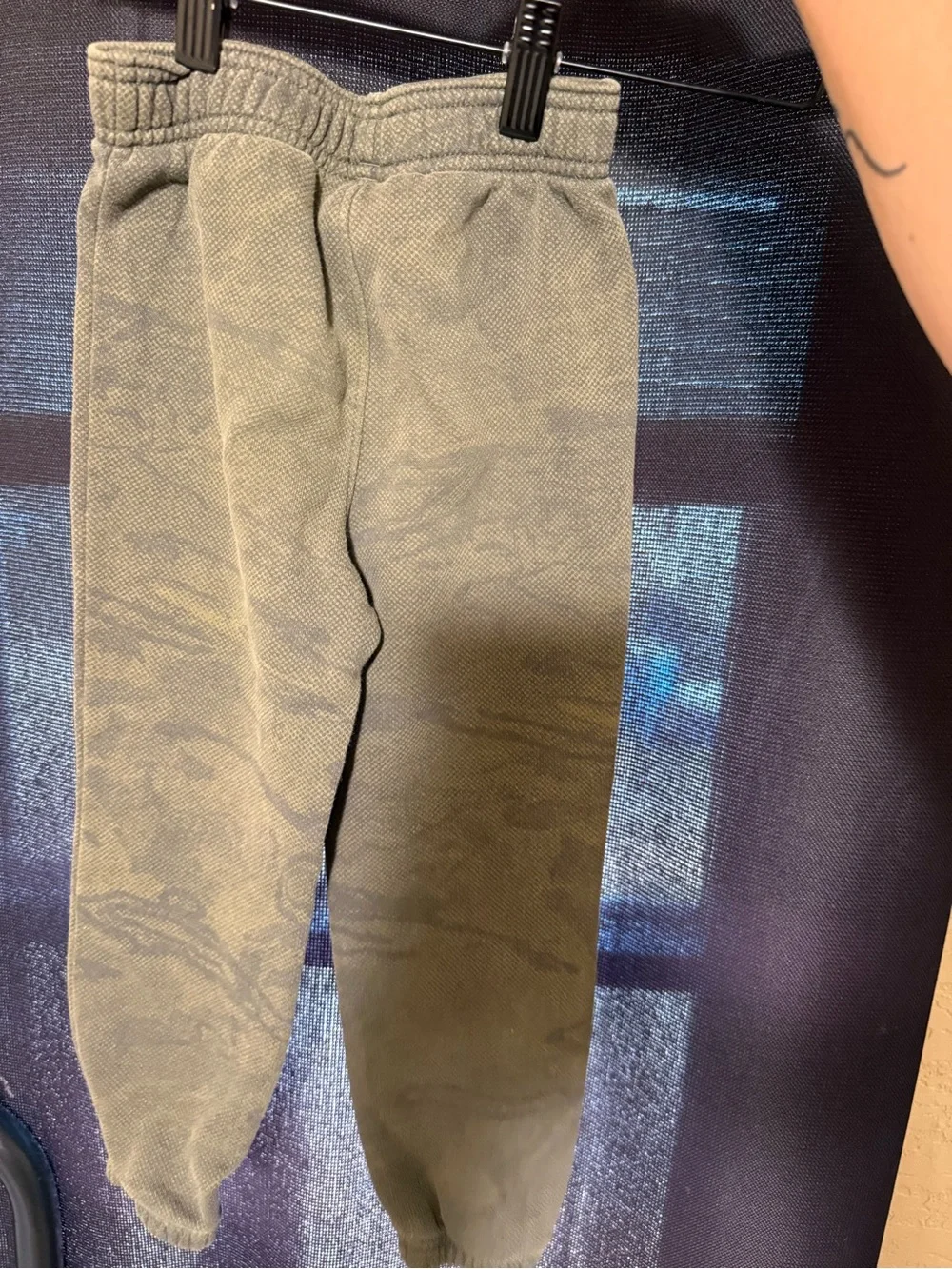 Under Armour Kids Olive Camo Jogger Sweatpants